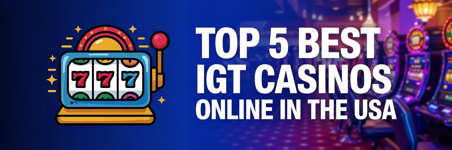 Top 5 Best IGT Casinos Online in the USA